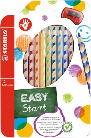 STABILO EASYcolors - sada 6 ks / 12 ks