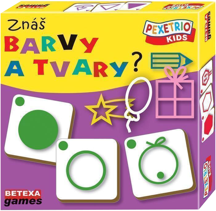 PEXETRIO KIDS - Znáš barvy a tvary?