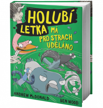 Obal knihy Holubí letka má pro strach uděláno