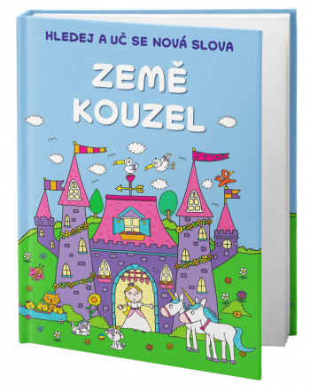 Obal knihy Hledej a uč se nová slova: Země&nbsp;kouzel