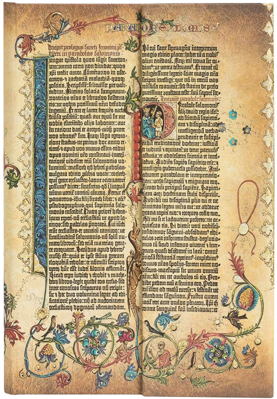 Zápisník Paperblanks – Gutenberg Bible Parabole