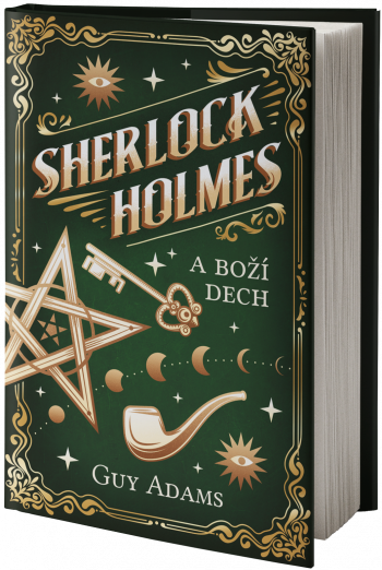 Obal knihy Sherlock Holmes a Boží dech