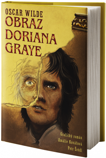 Obal knihy Obraz Doriana Graye – grafický&nbsp;román