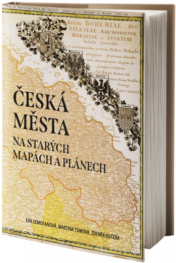 Obal knihy Česká města na starých mapách a plánech