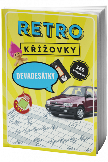 Obal knihy Retro křížovky: Devadesátky