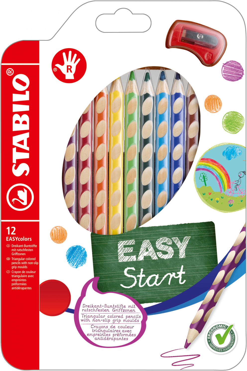 Pastelky STABILO EASYcolors