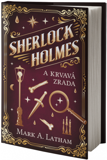 Obal knihy Sherlock Holmes a&nbsp;krvavá&nbsp;zrada
