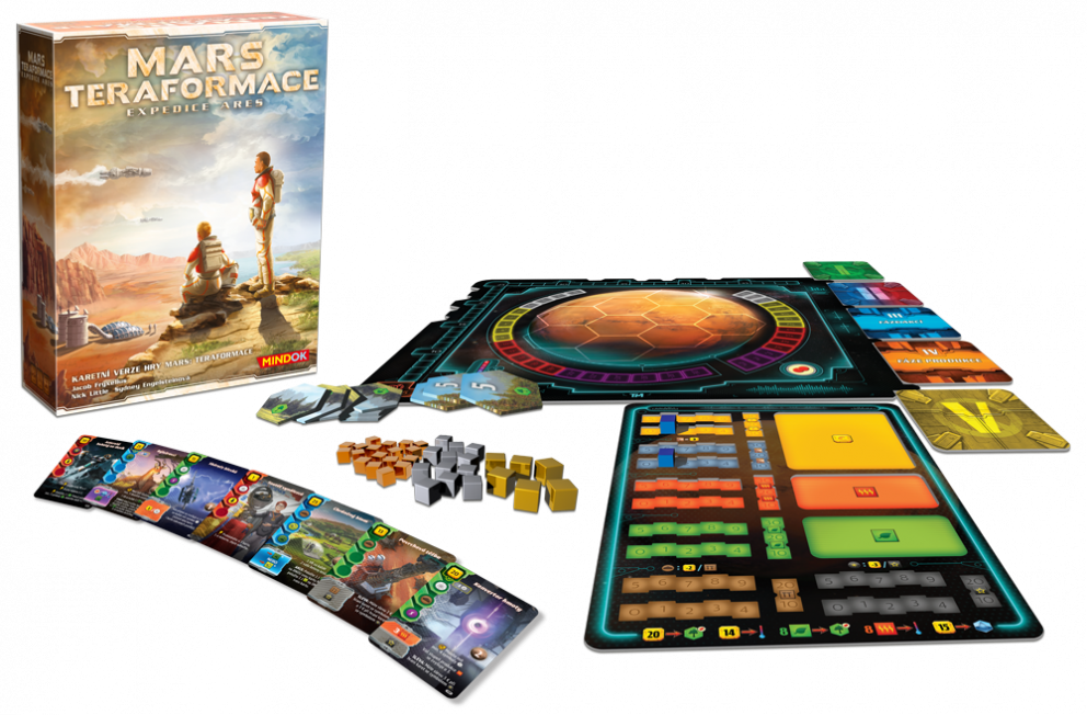 Mars Teraformace: Expedice Ares – deskové hry v magazínu Dobro.druh