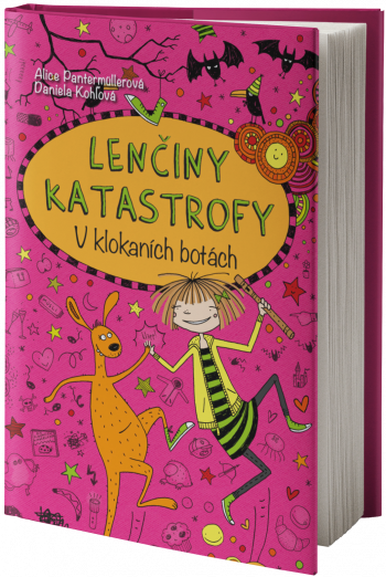 Obal knihy Lenčiny katastrofy: V klokaních botách