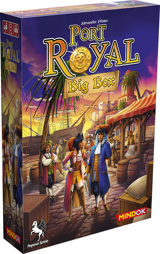 Port Royal Big Box – deskové hry v magazínu Dobro.druh