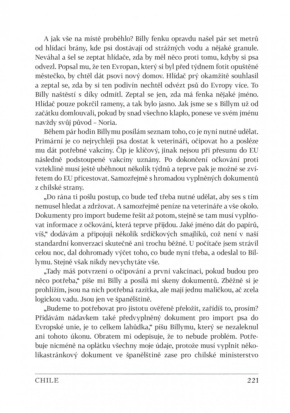 Pas a pes od Jakuba Lynče, Ukázka 1 – článek v magazínu Dobro.druh